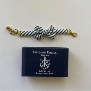KJP Striped Bow Bracelet